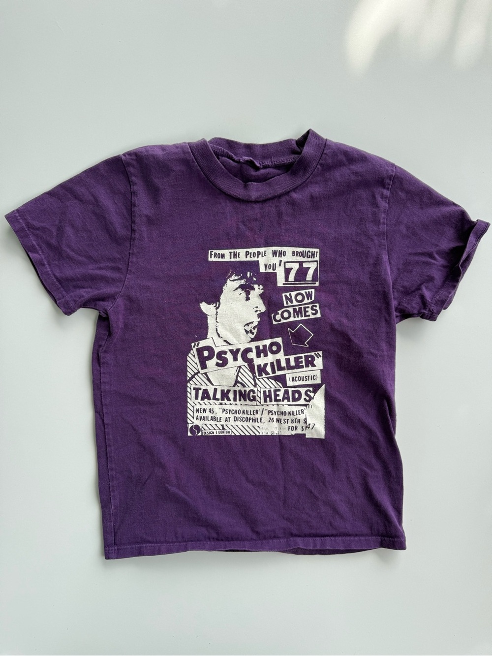 Talking Heads 'Psycho Killer' Graphic T‑Shirt. John Galt| Brandy Melville tee